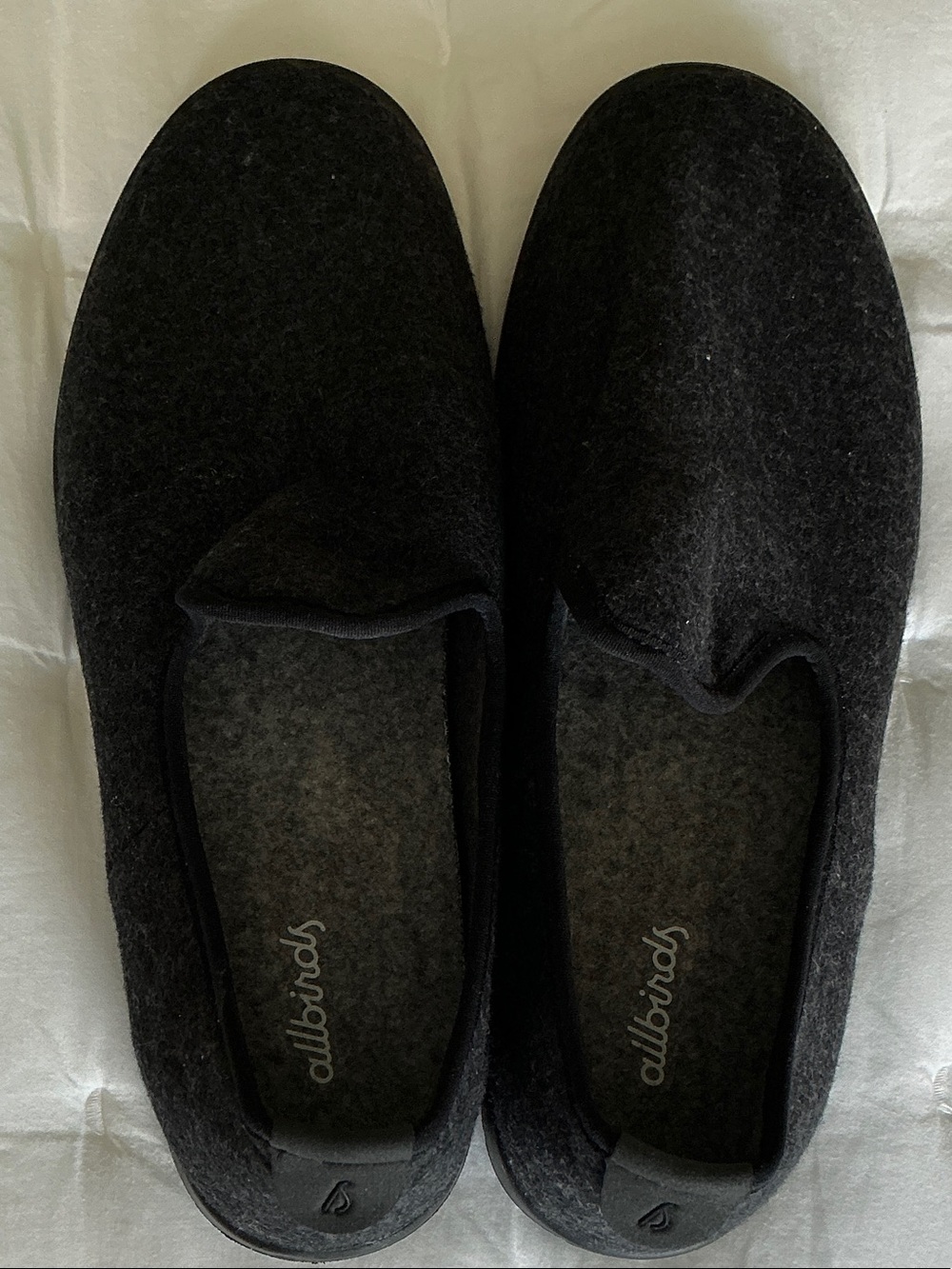 allbirds Black Wool Loungers